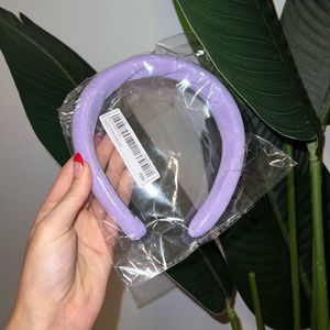 SHEIN purple headband